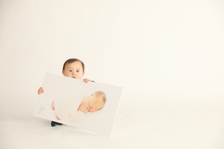 等身大フォトブックと一緒に　
大きくなったね
あっという間の成長も
いろんなことがあったねと思い出せるように