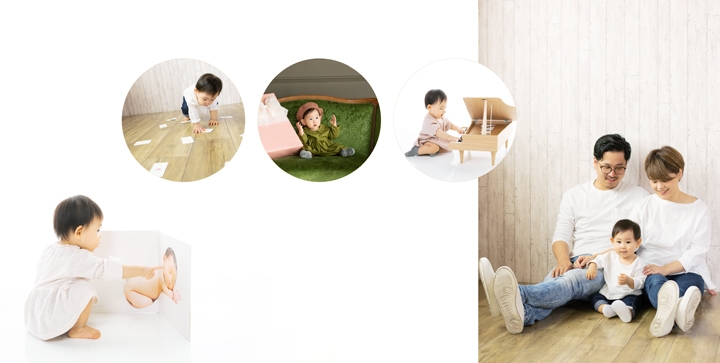 1歳おめでとう
本当にいろんなことがあったけど
生まれてきてくれてありがとうね

生まれてからたっちするまでの1年間         
あっという間の成長を素敵にまとめるBabybook

レイアウトのご紹介