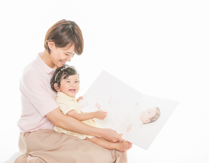 等身大ブックと一緒に