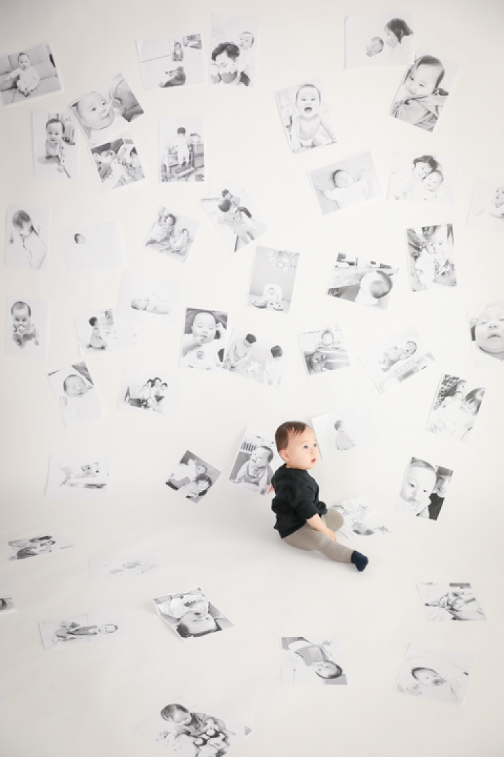 1年間の写真と一緒に
1枚1枚思い出すとじーんとしちゃう