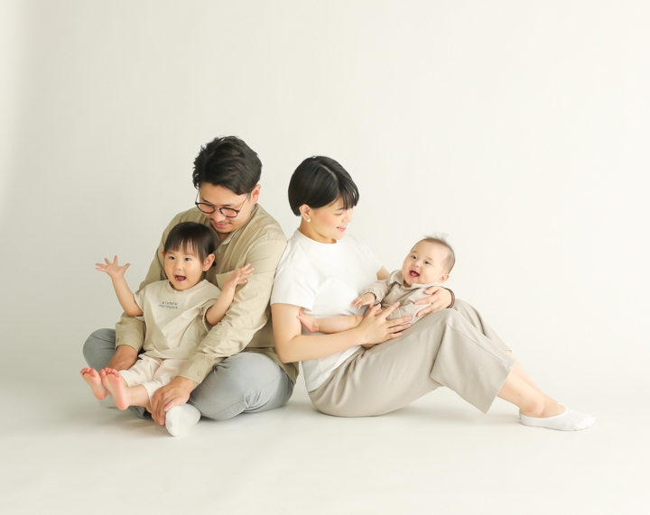 のびのび自由な写真も残したい
遊びながら楽しく自然に