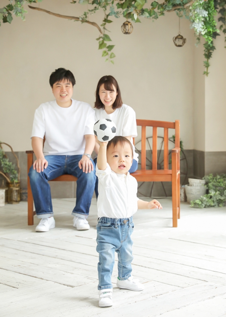 上手にたっちできたね