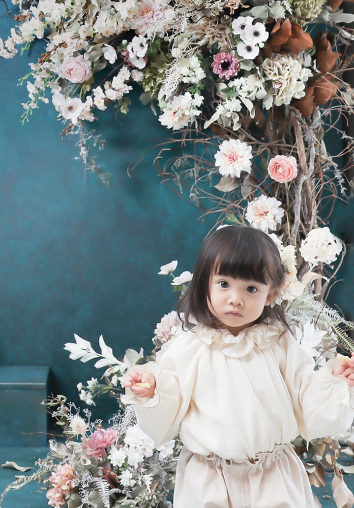 ドライフラワーで可愛く