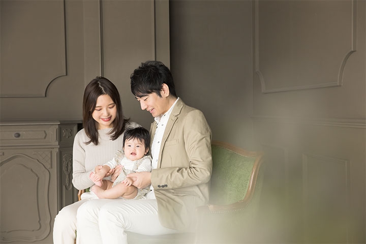 ご家族のお写真もしっかり残せます