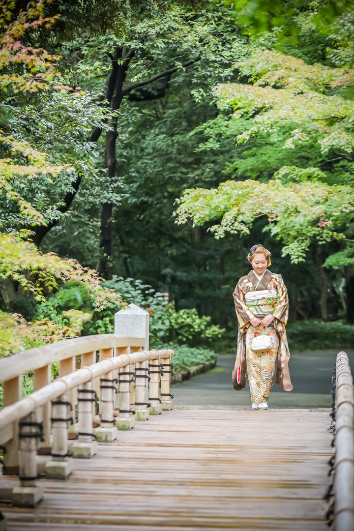 橋の趣あるロケーションフォト