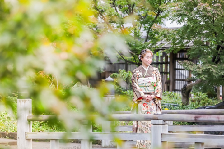 緑がキラキラロケーション撮影